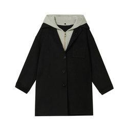 UGIZ 23rd winter new Korean style women's casual fake coat two-piece straight, the same style in the mall UDHG911