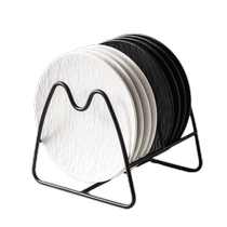 Creative ceramic small plate household 6-inch plate good-looking spit plate dessert plate snack plate restaurant cold dish plate