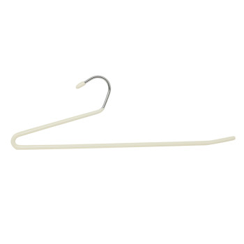 2-shaped pants clips are hung with space saving racks