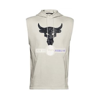 Under Armour UA Rock Johnson Bullhead Sports Fitness Sleeveless Hooded Fleece Vest 1357181-1357182