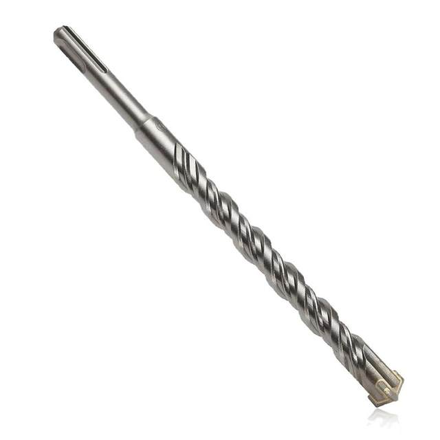 Speed drill round handle cross four-edged electric hammer impact drill bit