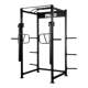 Commercial full-frame squat and bench press rack