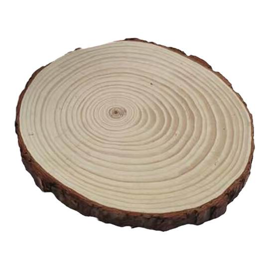 Materiales hechos a mano, piezas redondas de madera, pintura hecha a mano para jardín de infantes