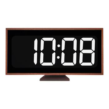 Led large screen digital clock for living room and home