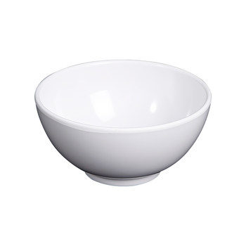 Melamine imitation porcelain small bowl white commercial anti-fall and high temperature resistant