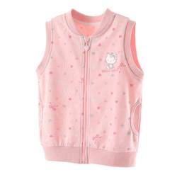 Girls' vest Spring costume 2024 new foreign children vest outside the baby wearing the bottom of the base, the big children's autumn children's clothing