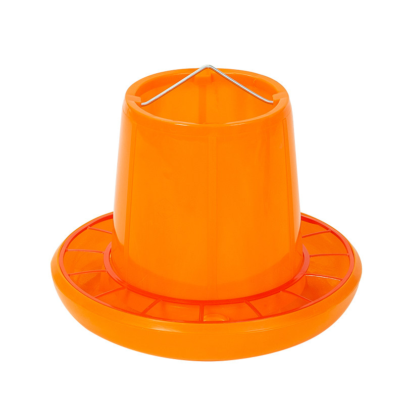 Shanghai-style thickened chicken large-feeding bucket duck geese breeding barrel chicken raising equipment material trough chicken automatic feeder chicken raising supplies