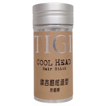 Cool Head Styling Wax Stick for Men's Short Hair, Refreshing Styling Cream, Flyaway Hair Taming Wax