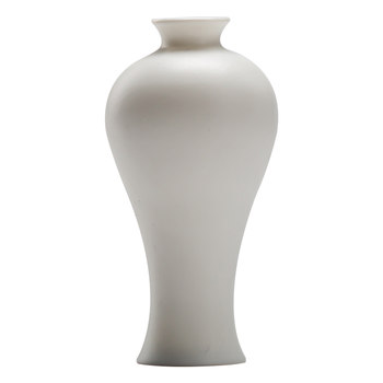 Guanyin vase jade ບໍລິສຸດ vase ການຈັດດອກໄມ້ນ້ໍາ peidehua ceramic ສີຂາວ