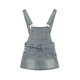 ແອວສັ້ນ skirt suspender jeans skirt