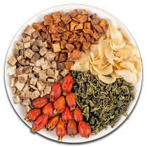 Chicory Gardenia tea uric acid tea High chicory chicory urination Acidity Liuria Dispel Ventilation Official Flagship Store Wellness Flower Tea