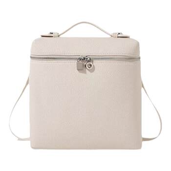 Axin yolo leather high quality white backpack