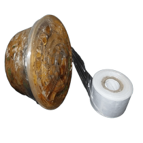 Independently packaged take-out soup spill-proof and leak-proof PE wrapped small roll embroidered plastic wrap packaging soup box seal