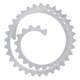 Gear-type chain profile strip woodworking ceiling curve special-shaped cutting fixed gypsum board shape opposite-sex strip
