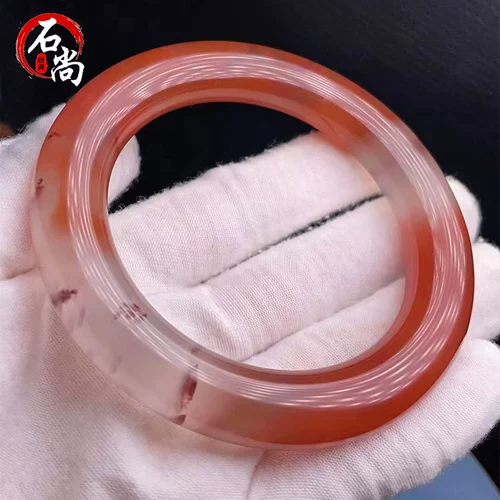 Классическая натуральная красная природная руда, браслет