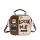 Beibao new fashion hand-carrying small square bag women's contrasting color trendy fashion bag Korean version popular single shoulder crossbody bag