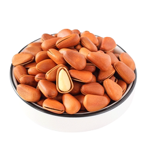 Northeastern open-ended pine nuts 500g canned bulk hand-peeled original nuts dried fruit red pine nuts extra large particle snacks
