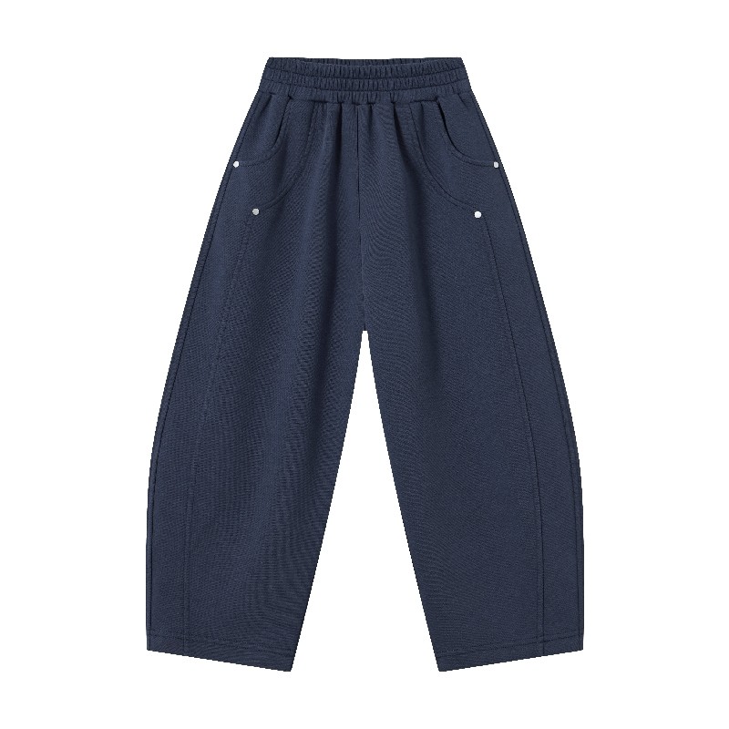Duojia Boys' Sweatpants Scimitar Pants 2026 Spring New Spring and Autumn Children's Simple and Versatile Pants