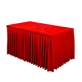 Gold velvet conference tablecloth table cover table cover simple tablecloth