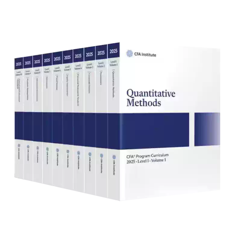 Kaplan 2025 CFA 二級英文教材官方正版Schweser Notes題庫+公式表+知識