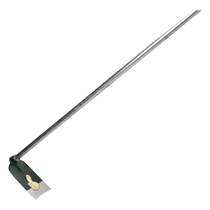 German quality all-steel one-piece hoe for growing vegetables household manganese steel thickened agricultural tools old-fashioned large hoe for digging
