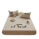 MUJI Summer Bed Sheet Three-Piece Set Four Season Universal Bed Sheet 2025 New Bed Sheet Cover Pure Cotton 100 Full Cotton