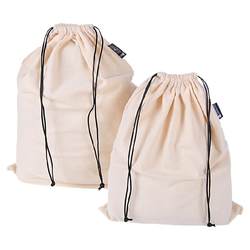 Pure cotton flannel bag dust bag size leather bag storage bag travel clothes clothing underwear drawstring pocket