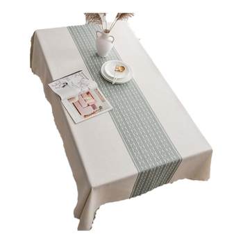 Nordic art dining table ins little red book tassels Nordic art dining table ins little red book tassels