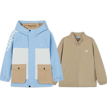 (Same style in shopping malls) Xtep Childrens Clothing Boys Suit Spring and Autumn Childrens Two-piece Casual Childrens Versatile Outerwear