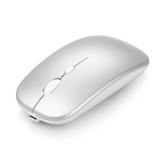 Mu Bluetooth wireless mouse suitable for desktop computers, silent ergonomics, girls' office, rechargeable notebook