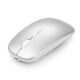 Mu Bluetooth wireless mouse suitable for desktop computers, silent ergonomics, girls' office, rechargeable notebook
