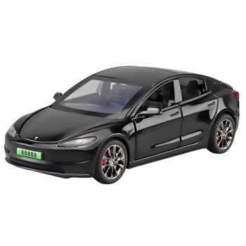 Simulated tesla model 3 car model alloy car model