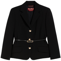 (End of Season Selection) MaxMara 2024 Spring and Summer Womens Solid Color Slim Blazer 6041044106