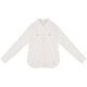 Long-sleeved white shirt, Kamo Pearl original design