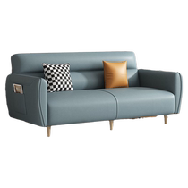 Xiaoyun 2024 new sofa bed small apartment fabric small sofa bedroom internet celebrity model rental room for lazy people