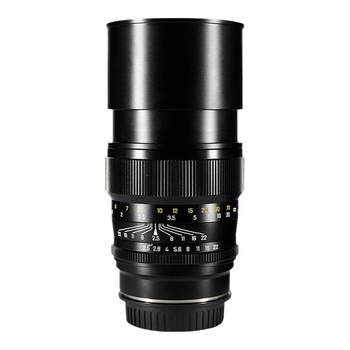 Zhongyi Optical 135mm f2.5 full-frame fixed focus ແມ່ນເຫມາະສົມສໍາລັບ Canon, Nikon ແລະ Sony telephoto ເລນໂຟກັດຄົງທີ່ຍາວ.