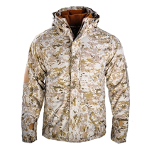Hanye Outdoor Camouflage Suit Mens Winter Jacket Plus Velvet Thickened Cotton Coat Tactical Wear Frog Jacket G8