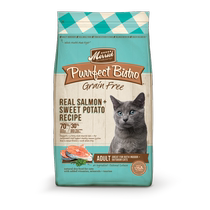 (Self-operated) (Temporary) Merrick Grain-Free Salmon Sweet Potato Cat Food has an expiration date of 25 2