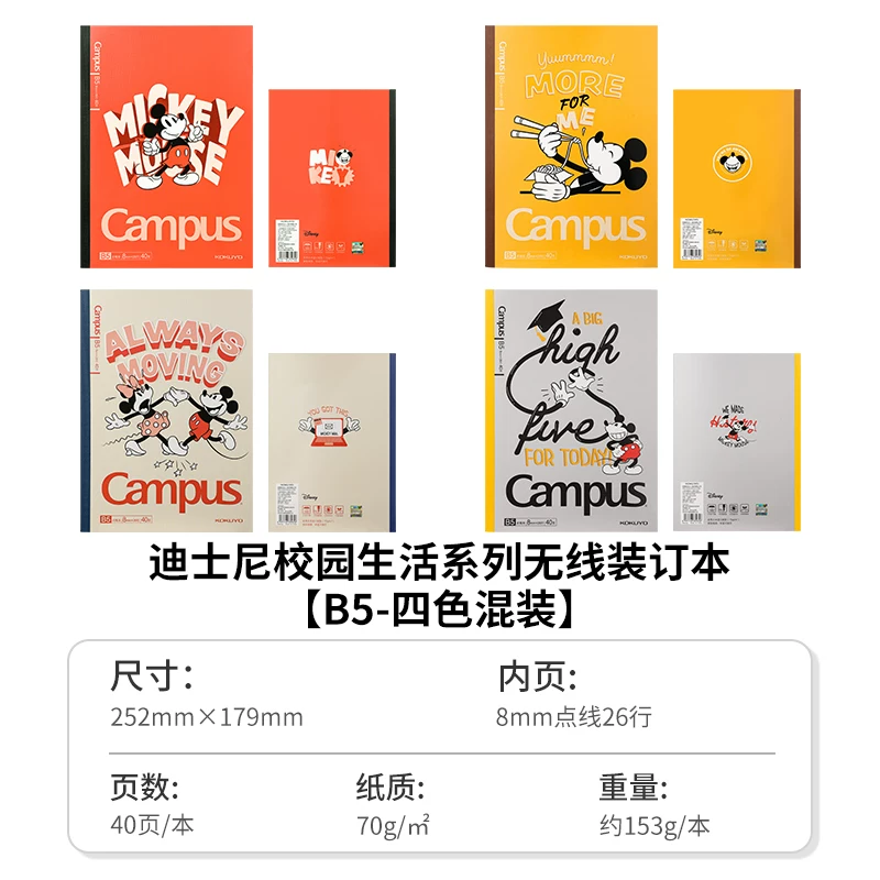 Япония KOKUYO Guo Yu Takasha Блокнот Limited Limited Книга Тikhked A5/B5 Студенческий фруктовый блокнот