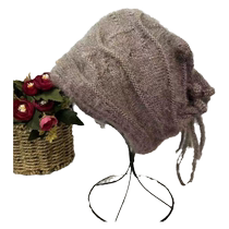 2024 Spring Autumn New Rear Pumping Rope Multiple Wear Method Knit Ladies 100 Hitch Fashion Winter Korean Version Warm Hat