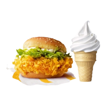 McDonald’s McSpicy Chicken Leg Ice Cream Cone Single Meal Voucher Pick Up in Stores Nationwide (Flash Sale)