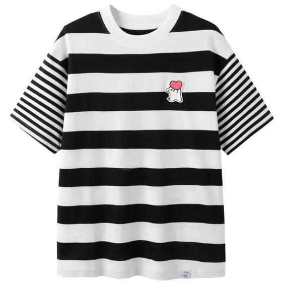 
[Line Puppy Joint Name] Balabala children's children's clothing men's T-shirt short-sleeved summer pure cotton girls fashionable and fashionable