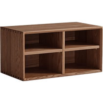 Lins Home Nordic Oak Solid Wood TV Cabinet Storage and Storage Cabinet Integrated Floor-standing Combination Cabinet Lins Wood CO.