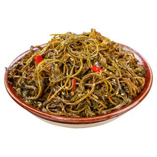 鞭炮笋开袋即食凉拌冷吃马尾藻长寿菜下酒下饭菜香辣火锅解馋零食