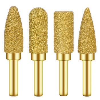 Diamond grinding head for brazing cast iron