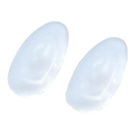 眼镜鼻托透明硅胶超轻舒适眼睛果冻气囊鼻子垫防滑防出汗减压按摩