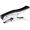 Hand-held stapler take-out bag labor-saving type