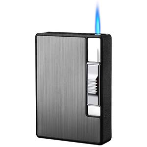 Creative portable automatic cigarette case lighter