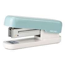 Able Stationery Stapler Home Office Students With Macarolong Color Multifunction Big Number bookbinding machine Home Staple Book Machine Staples Labor-épargne Office Supplies 12 Fixed Book Machine Nails