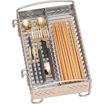 304 stainless steel disinfection cabinet chopstick box tableware storage